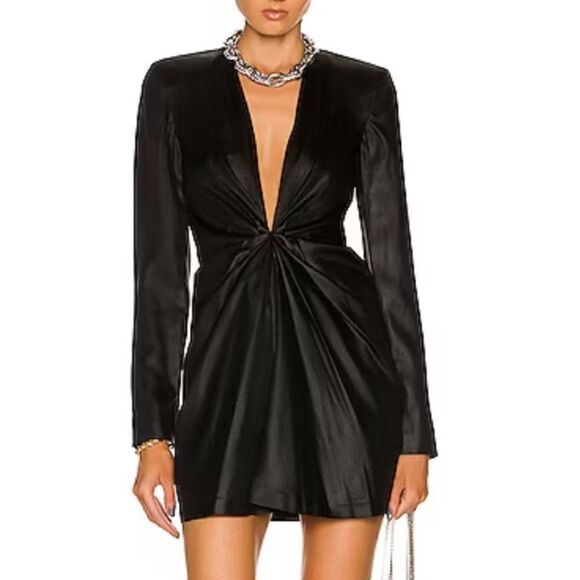 NWT Gauge 81 Zarate Mini Dress Black XS Revolve - Picture 1 of 16